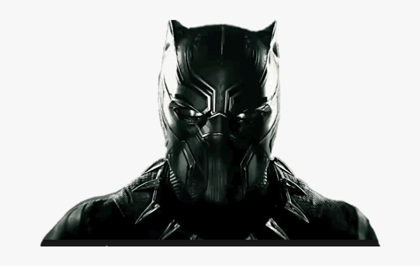 Black Panther Head - Deadpool Wolverine And Black Panther, HD Png Download, Free Download