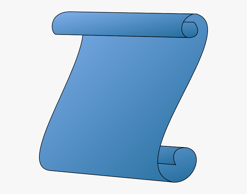 Scroll Blue, HD Png Download, Free Download