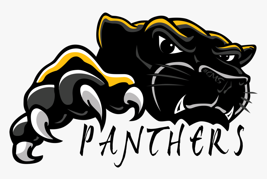 Panther Logo Kid Clipart Clipart - High School Panther Logo, HD Png Download, Free Download