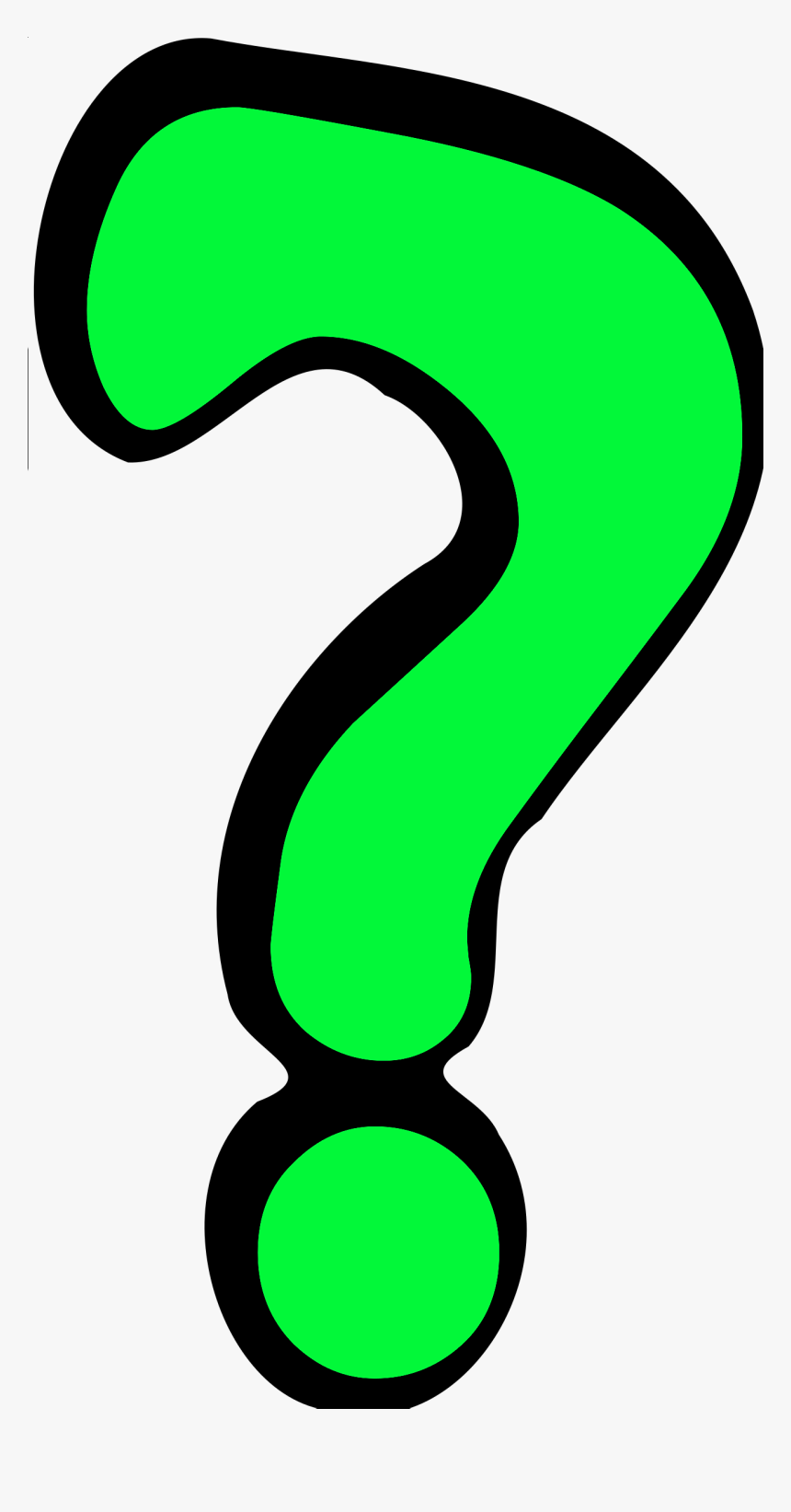 Question Mark Free Stock Photo A Green Clipart - Question Mark Clipart, HD Png Download, Free Download
