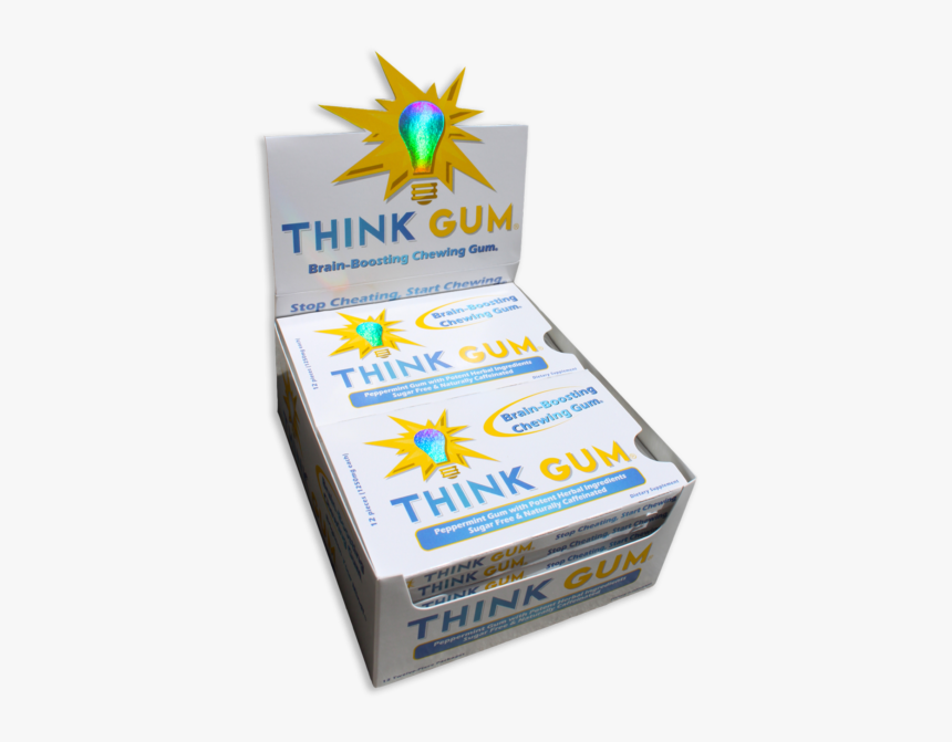 New Box Think Gum Square - Stick Candy, HD Png Download, Free Download