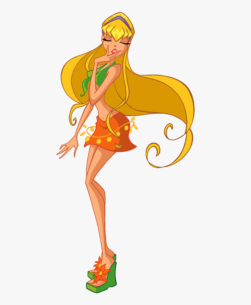 Stella23465845gh8 Stella Before Normal2 Image By Pnatpb - Winx 1 Temporada Stella, HD Png Download, Free Download