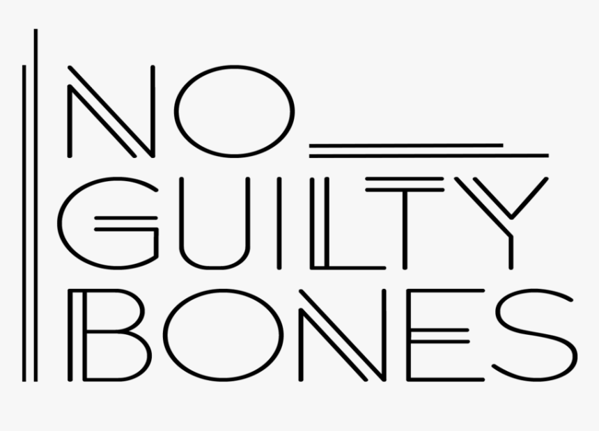 No Guilty Bones Logo - Line Art, HD Png Download, Free Download