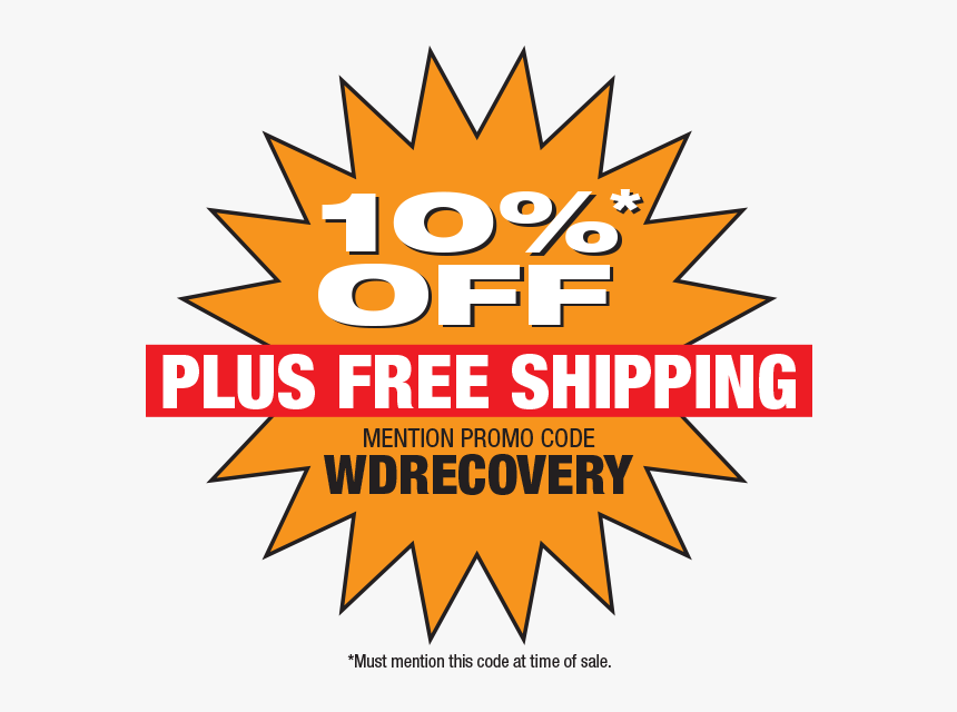 Western Digital Data Recovery Discount Coupon - Show Media Inc., HD Png Download, Free Download