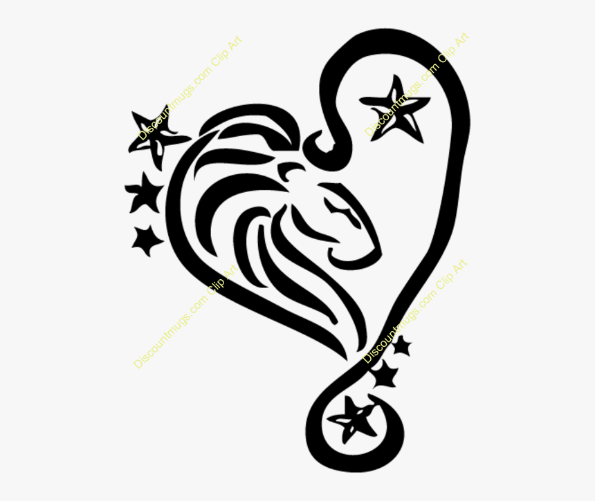 Leo Tattoo Designs Clipart Leo Tattoo Zodiac, HD Png Download, Free Download