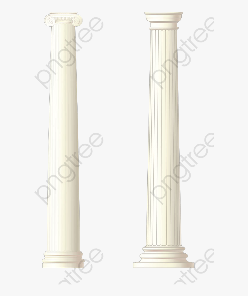 Column Clipart Pillar Design - Column, HD Png Download, Free Download