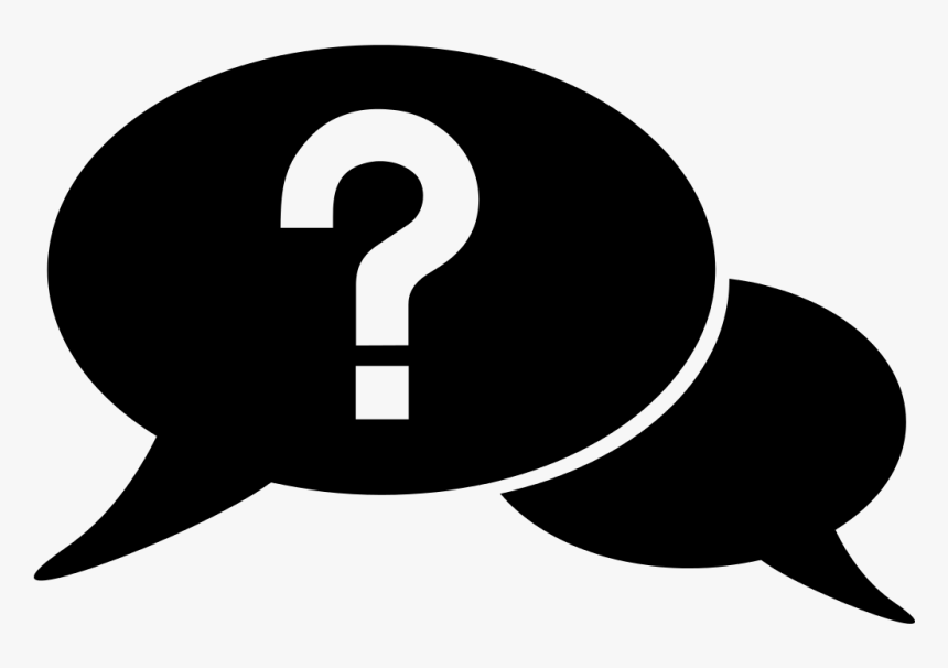 Transparent White Question Mark Png - Question Mark Speech Bubble, Png Download, Free Download