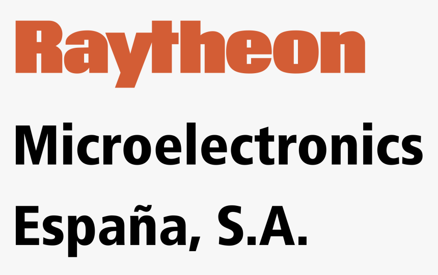 Raytheon Microelectronics Espana Logo Png Transparent - Poster, Png Download, Free Download