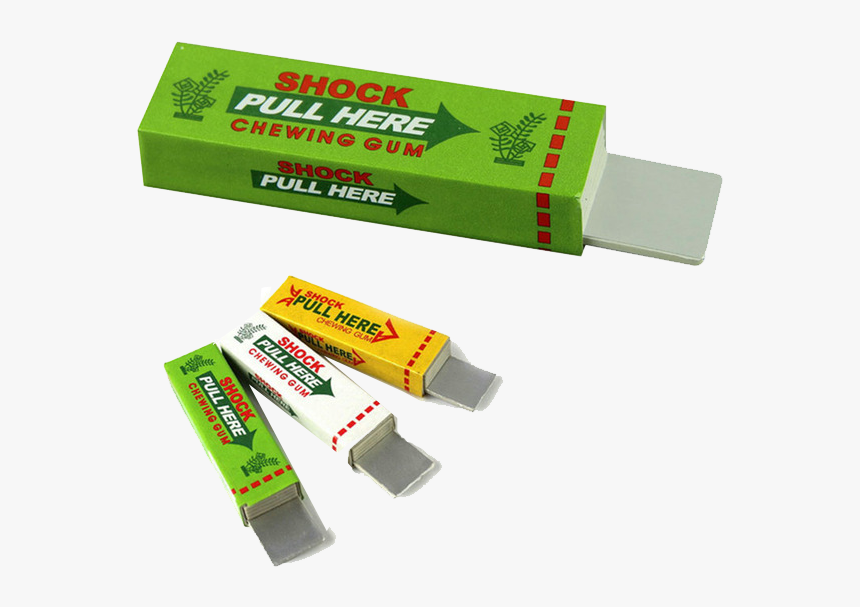 Chewing Gum Png Free Download - Shocking Gum Prank, Transparent Png, Free Download