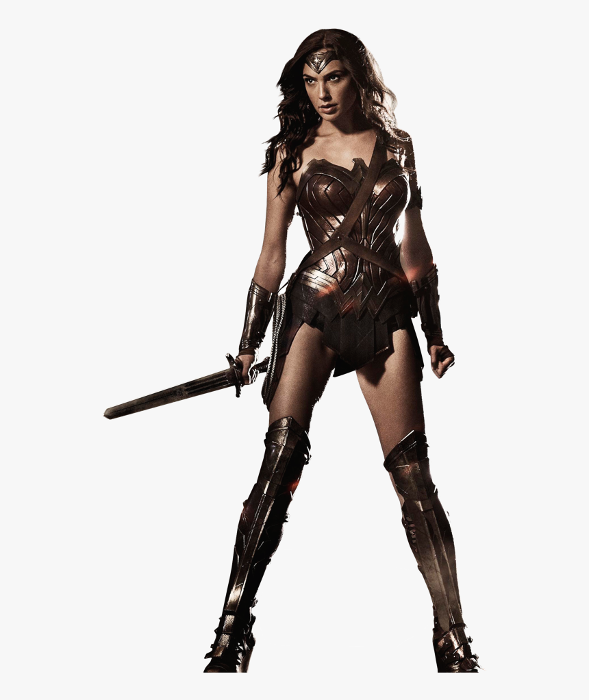 Wonder Woman Png - Wonder Woman Gal Gadot Outfit, Transparent Png, Free Download