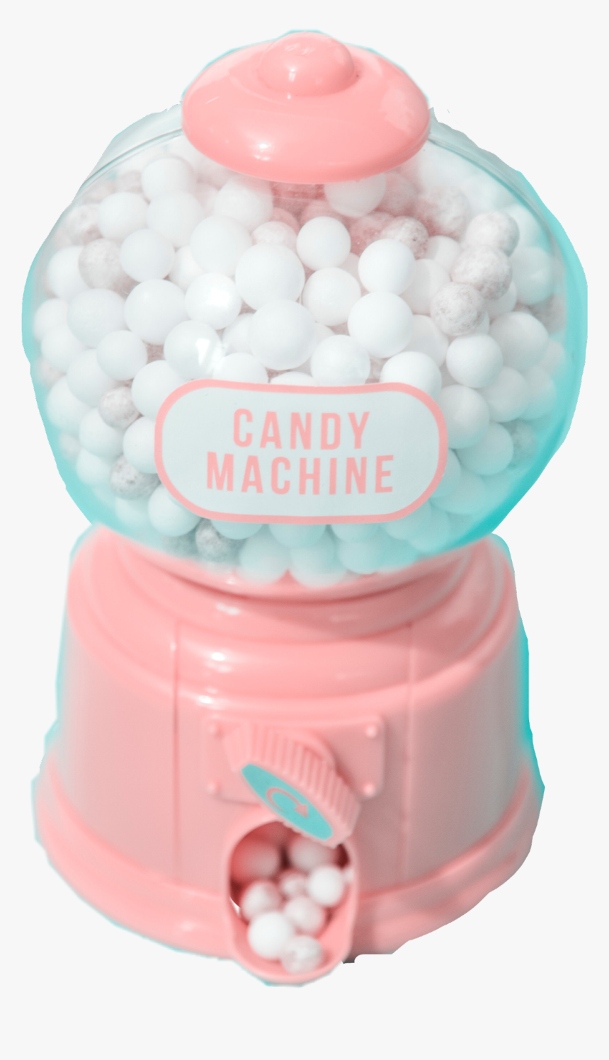 Transparent Gumball Machine Clipart - Pastel Candy Machine, HD Png Download, Free Download