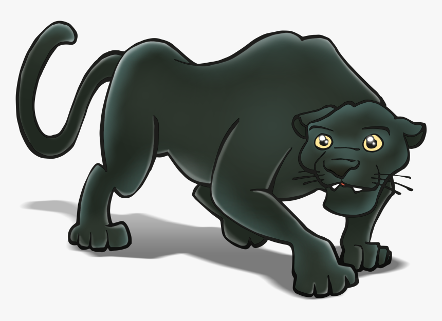 Black Panther , Png Download - Black Panther Cat Cartoon, Transparent Png, Free Download