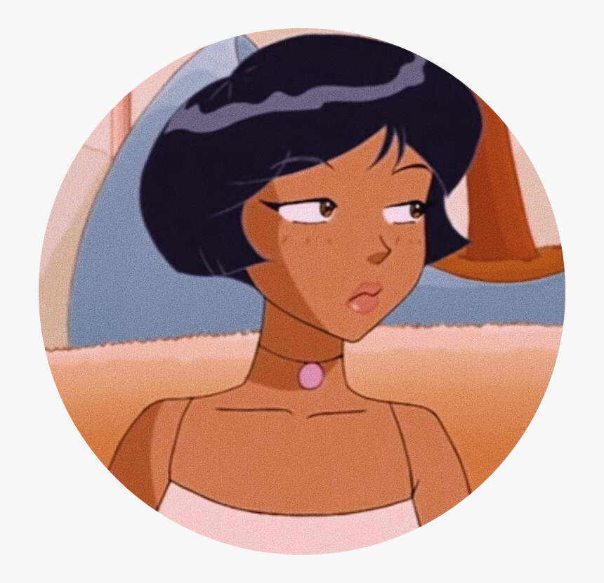 #totallyspies #profilepic #aesthetic #tumblrgirl #sticker - Clover Totally Spies Aesthetic, HD Png Download, Free Download