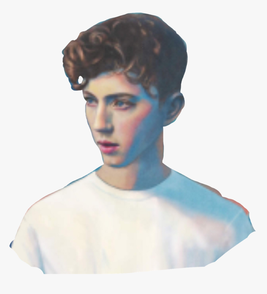 Troye Sivan Png Aesthetic , Png Download - Blue Neighbourhood Troye Sivan Png, Transparent Png, Free Download