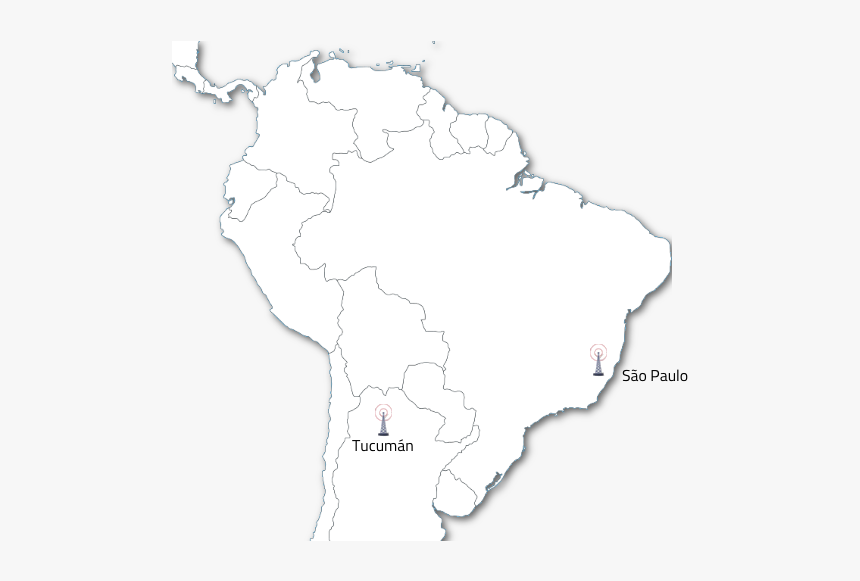 South America - Physical South America Map, HD Png Download, Free Download