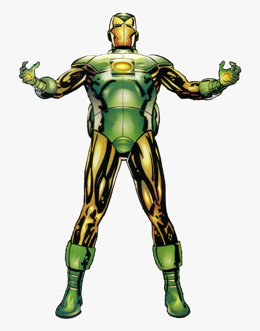 Marvel Database - Iron Man Green Lantern, HD Png Download, Free Download