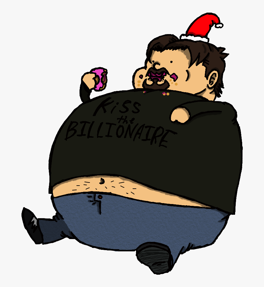 Phpp3n07t - Santa With A Fat Tony, HD Png Download, Free Download