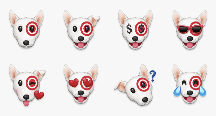 Target - Target Dog Emoji, HD Png Download, Free Download