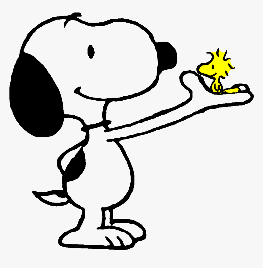 Paul Newman, Snoopy, Peanuts Gang, Charlie Brown, Woodstock, - Clipart Snoopy Woodstock, HD Png Download, Free Download