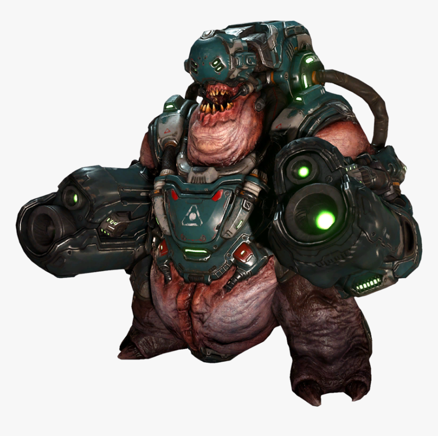 Cyber Mancubus Doom Eternal, HD Png Download, Free Download