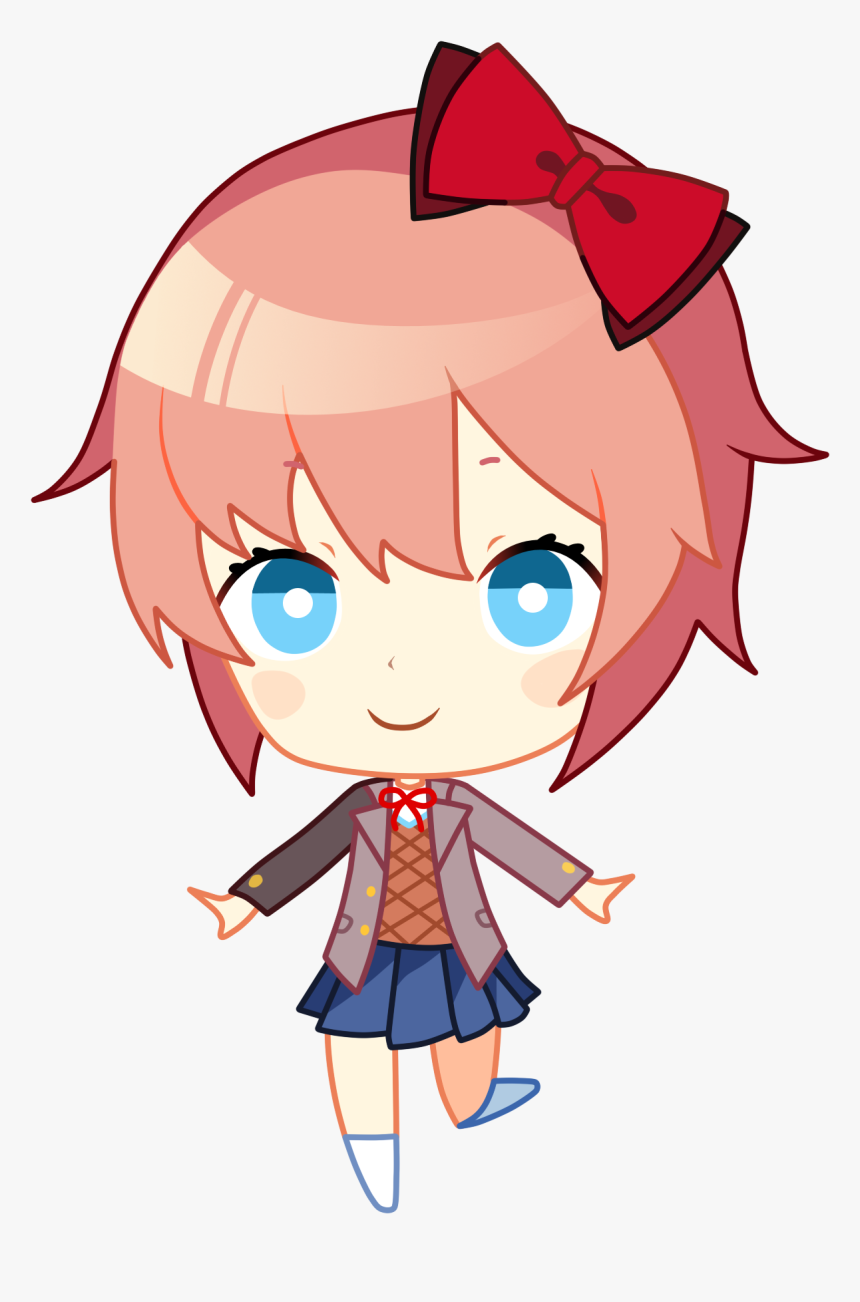 Doki Doki Literature Club Sayori Sticker, HD Png Download, Free Download