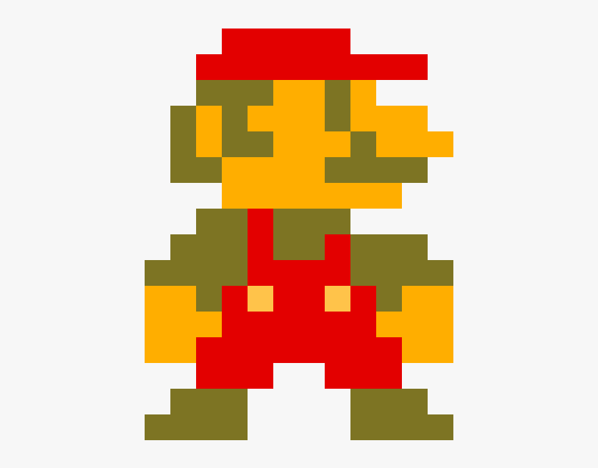 8 Bit Mario Transparent Background, HD Png Download, Free Download