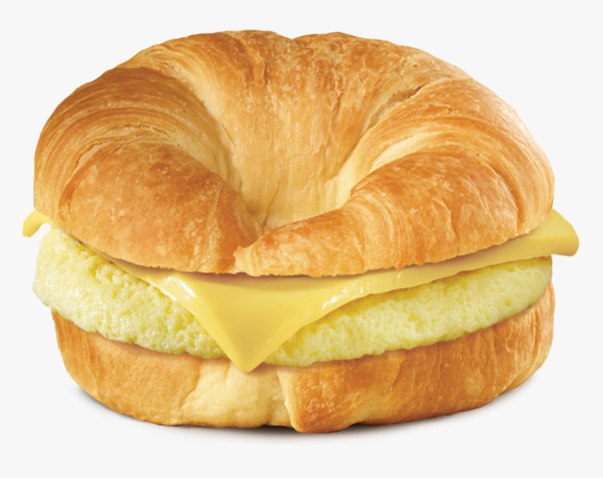 Egg & Cheese Croissant , Png Download - Croissant Egg And Cheese Sandwich, Transparent Png, Free Download