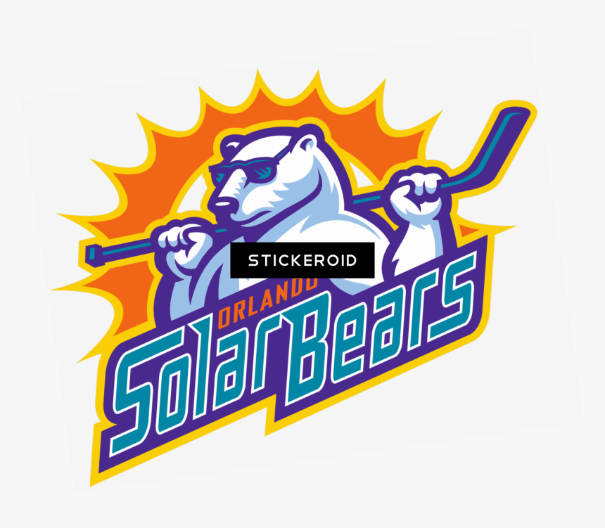 Orlando Solar Bears Logo , Png Download - Orlando Jr Solar Bears, Transparent Png, Free Download