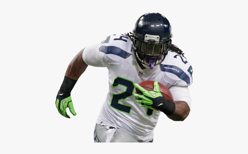 Marshawn Lynch Png » Png Image - Kick American Football, Transparent Png, Free Download