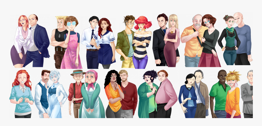 My Candy Love Parents , Png Download - My Candy Love Characters Before And After, Transparent Png, Free Download