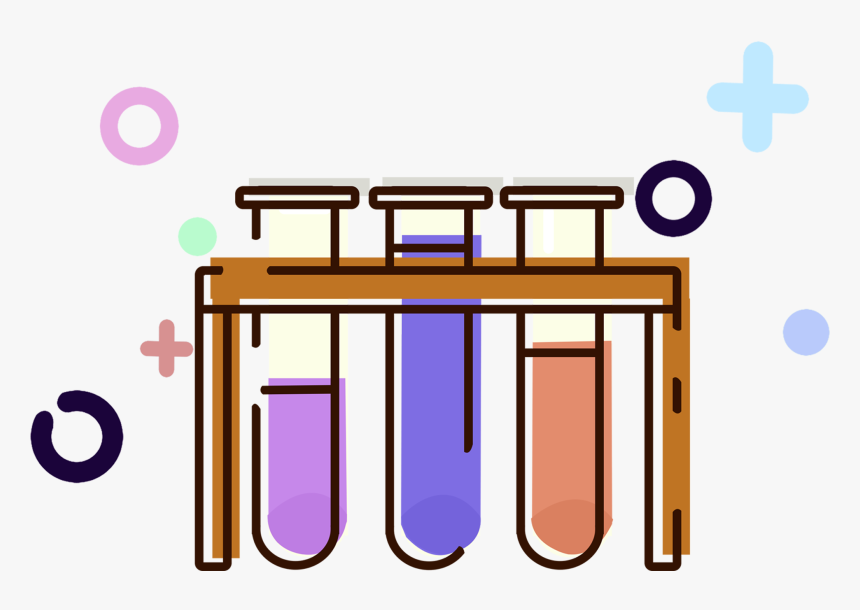 Transparent Chemistry Png - Test Tubes Cartoon Png, Png Download, Free Download