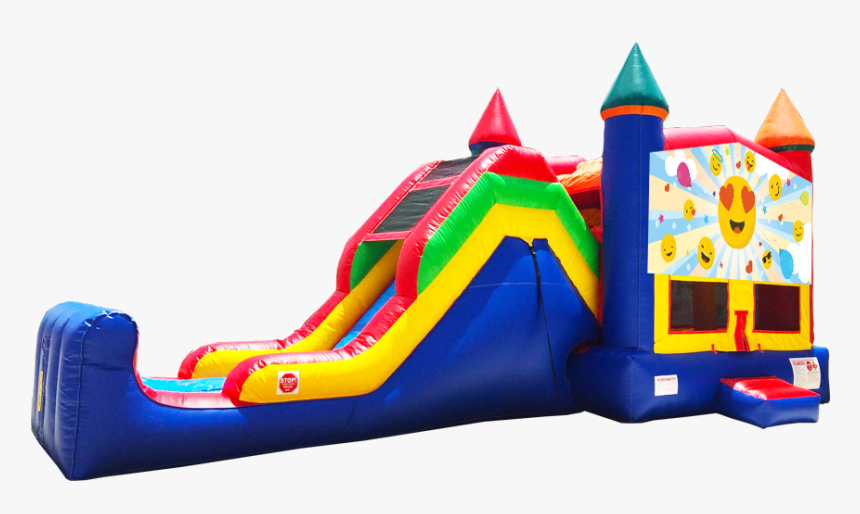 Emoji Party Super Combo 5 In - Super Combo Bounce House, HD Png Download, Free Download