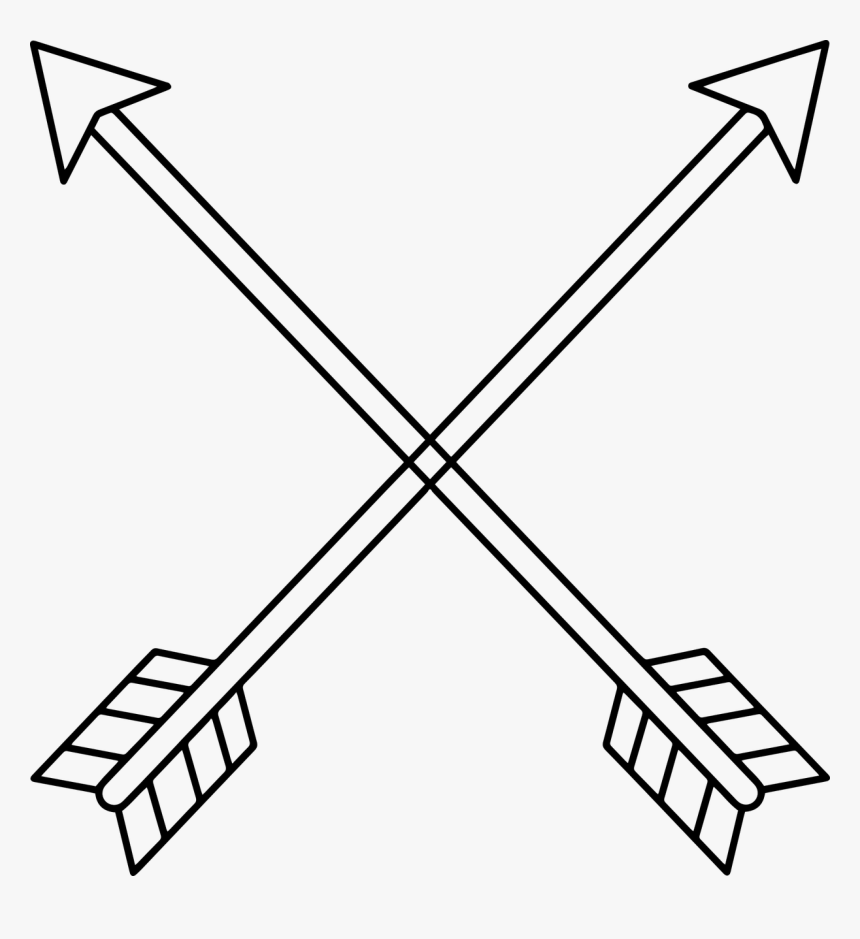 Crossed Arrows Png, Transparent Png, Free Download