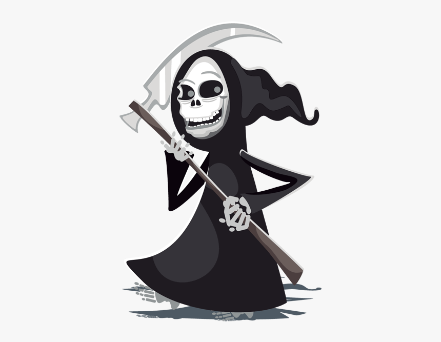 Grim Reaper Cartoon Transparent, HD Png Download, Free Download