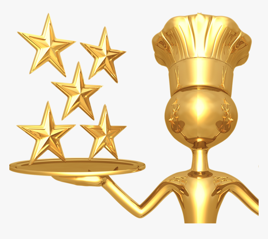 5-star - Gold 5 Star Rating, HD Png Download, Free Download