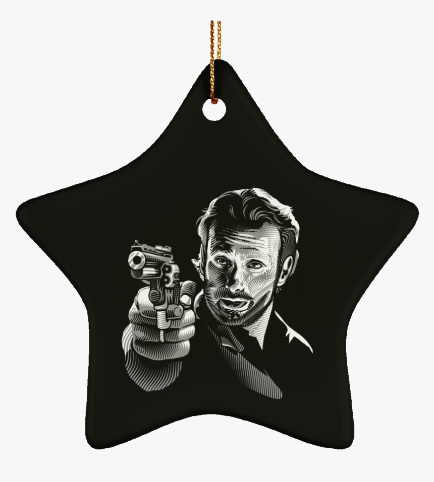 Shooting Drawing Gangster - Christmas Ornament, HD Png Download, Free Download