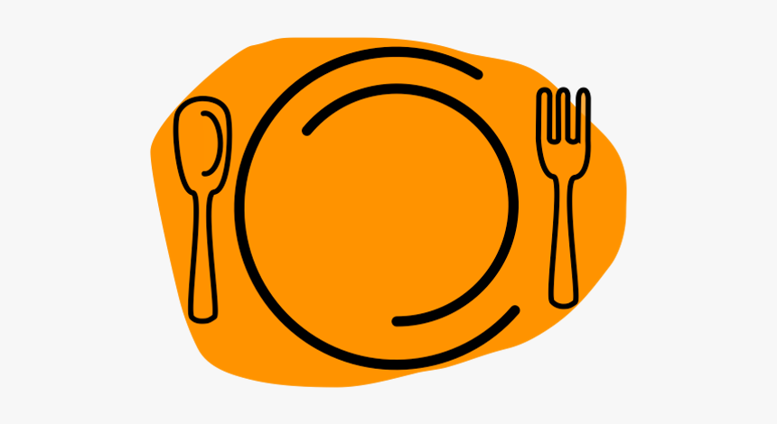 Cartoon Thanksgiving Dinner Plate Clipart Vector Freeuse - Dinner Plate Clipart, HD Png Download, Free Download