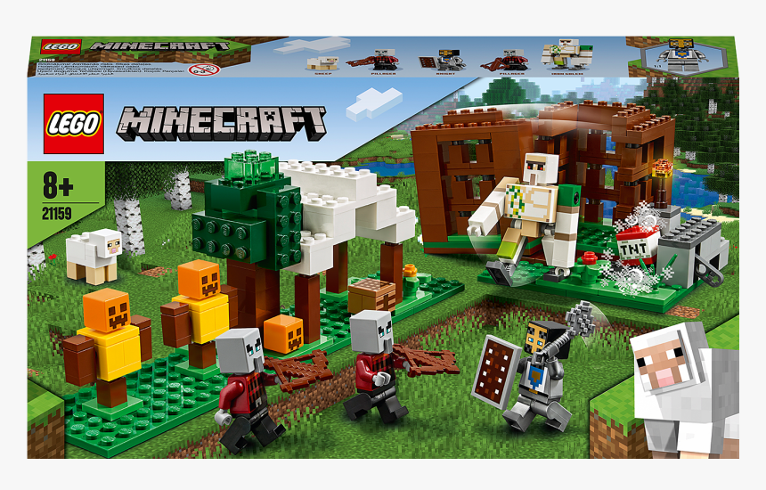 Lego Minecraft The Pillager Outpost, HD Png Download, Free Download
