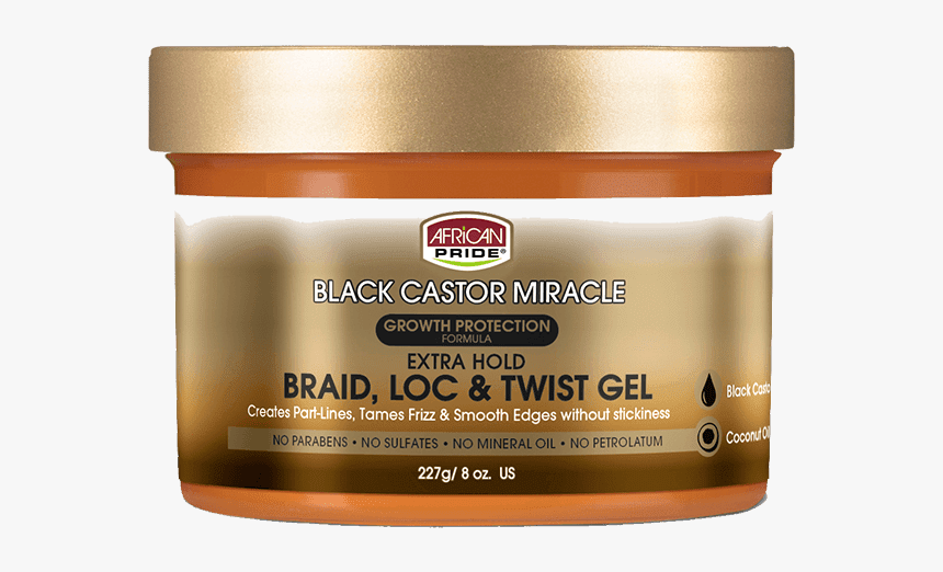 African Pride Black Castor Miracle Extra Hold Braid, HD Png Download, Free Download