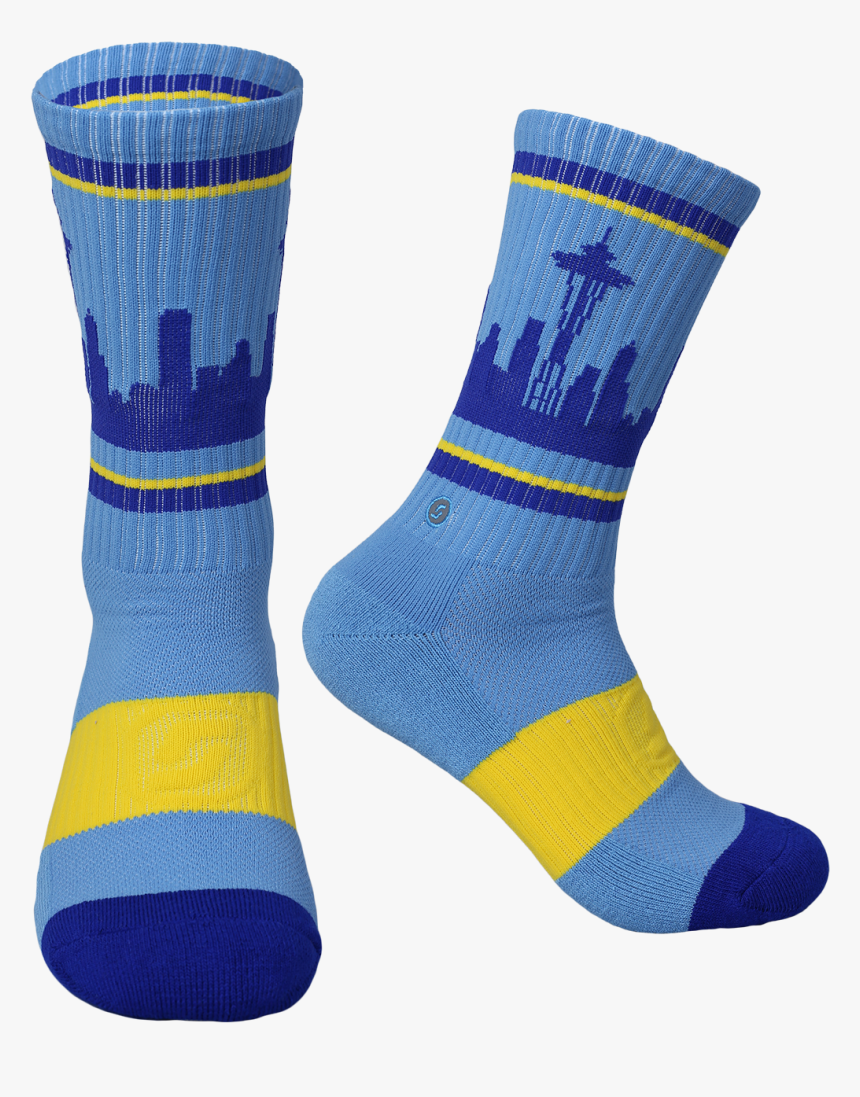 Seattle Skyline Socks - Sock, HD Png Download, Free Download