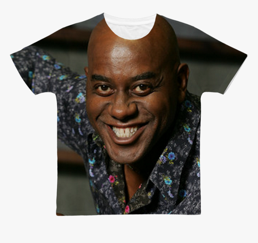 Ainsley Harriott ﻿classic Sublimation Adult T-shirt - Creepy Black Man ...