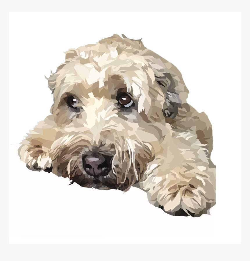Soft Coated Wheaten Terrier Cartoon, HD Png Download, Free Download
