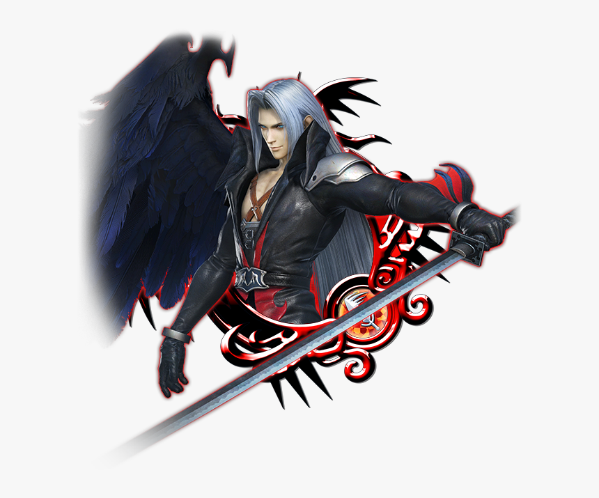 Sn - Dissidia Kingdom Hearts Sephiroth, HD Png Download, Free Download