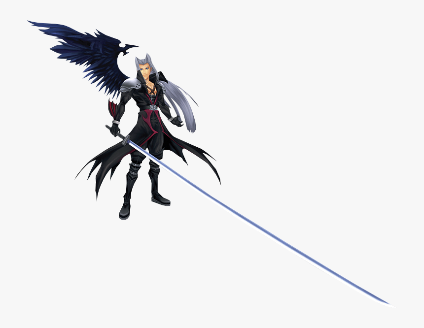 Sephiroth Kh - Kingdom Hearts Sephiroth, HD Png Download, Free Download