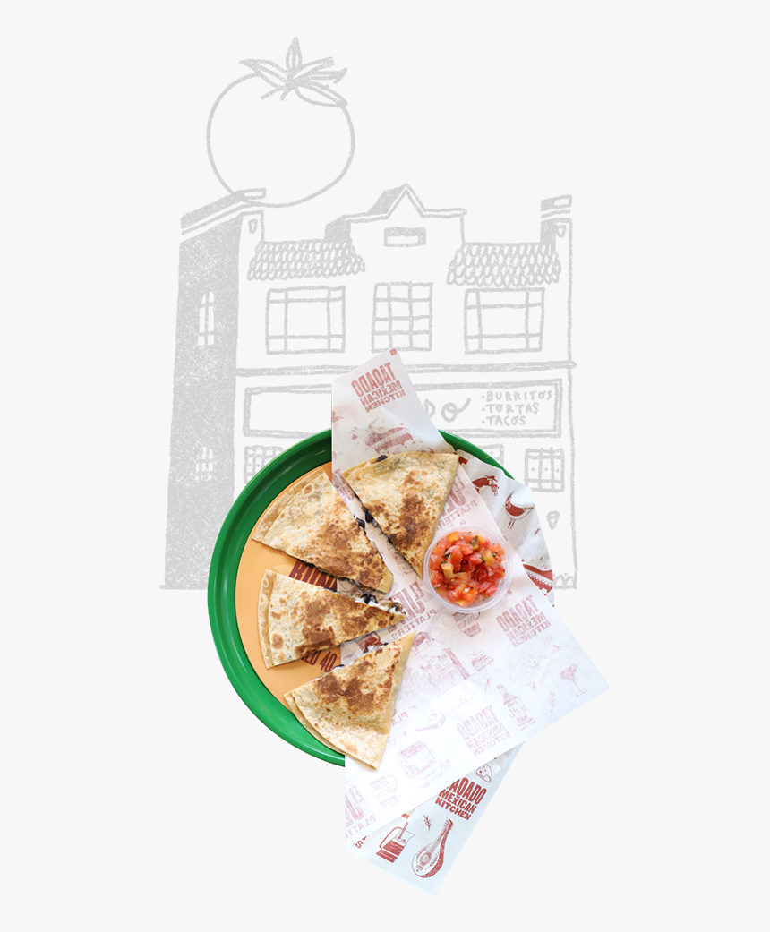 Menu Image - Quesadilla, HD Png Download, Free Download