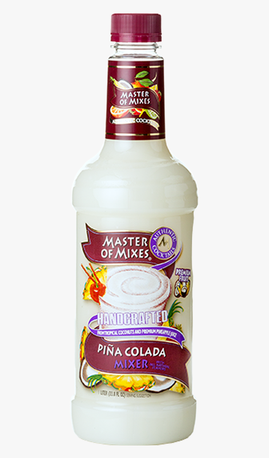 Master Of Mixes Pina Colada Mix 1lt - Piña Colada Mixer, HD Png Download, Free Download