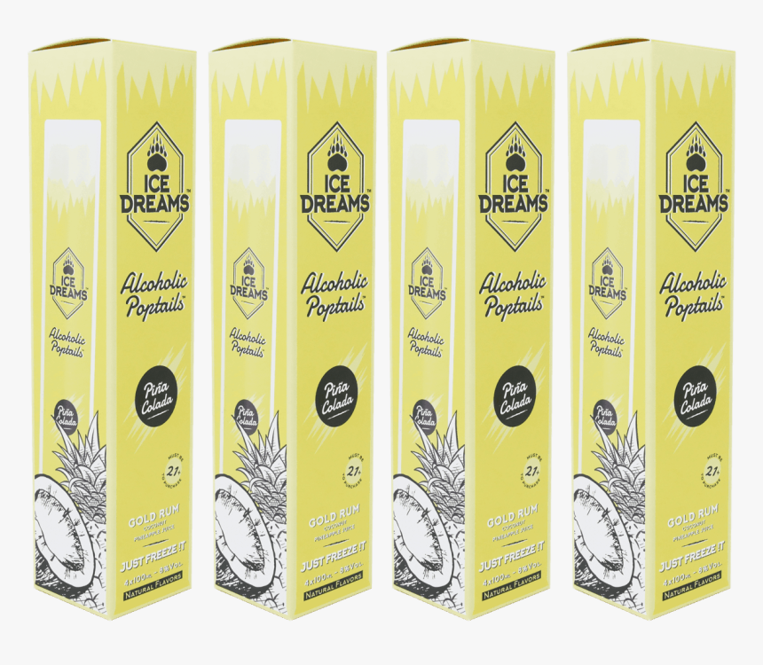 Ice Dreams - Piña Colada - 16-pack - Box, HD Png Download, Free Download