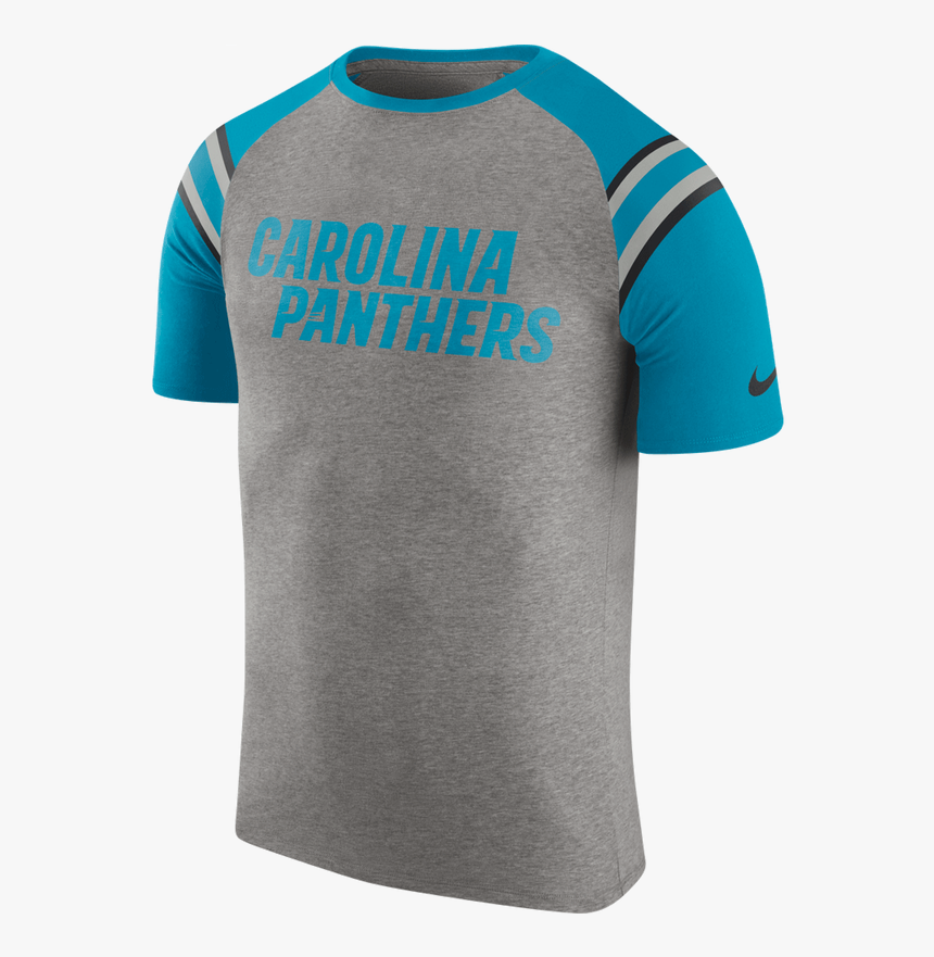 Carolina Panthers Men"s Nike Enzyme Shoulder Stripe - Active Shirt, HD Png Download, Free Download