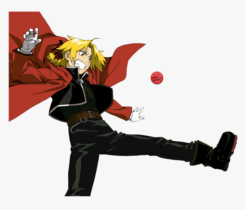 Fullmetal Alchemist Brotherhood Edward Elric Clipart - Fullmetal Alchemist Brotherhood Edward Anime, HD Png Download, Free Download