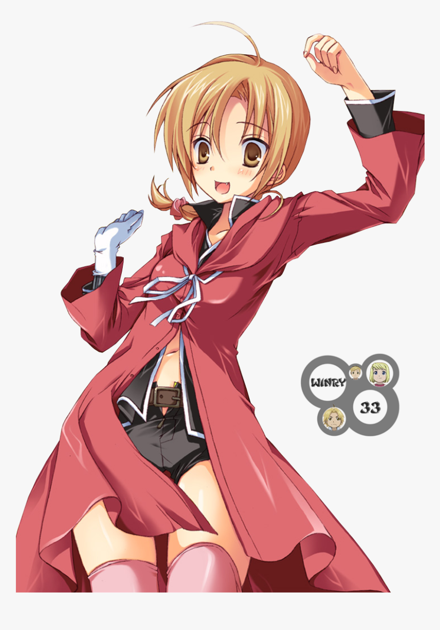 Edward Elric ~ Fullmetal Alchemist ~ Gender-bend Fullmetal - Edward Elric Gender Bender, HD Png Download, Free Download